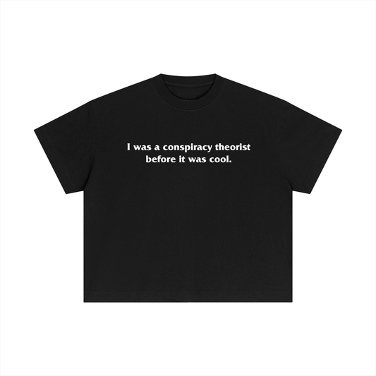 Original Conspiracy Theorist Essential Cotton Boxy T-Shirt