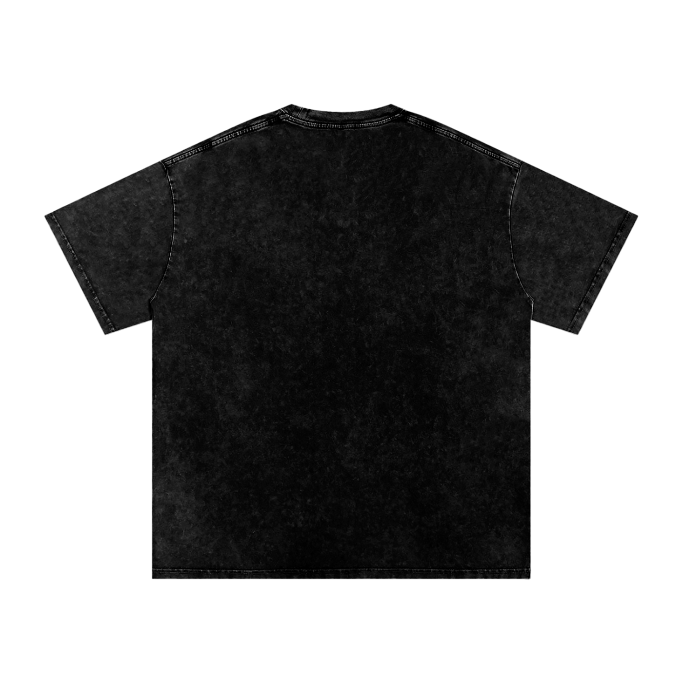 No Eye Snow Washed Oversized Cotton T-Shirt
