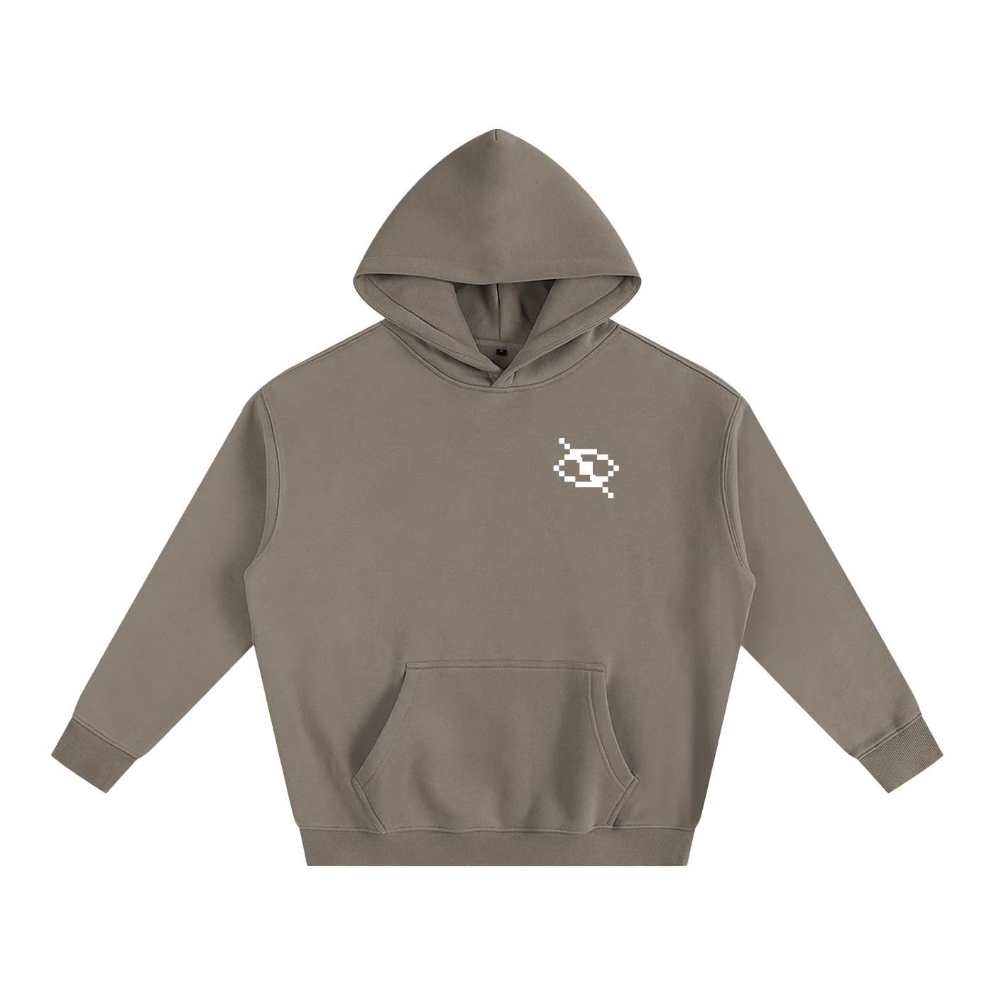 No Eye Oversize Fleeced Hoodie