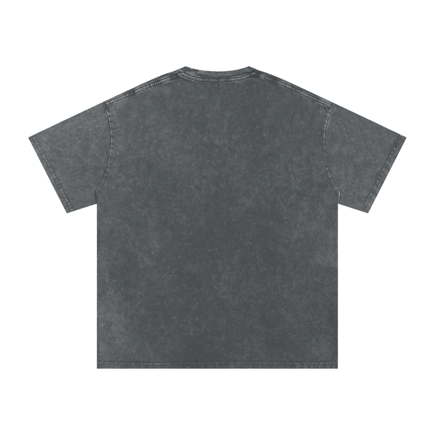 No Eye Snow Washed Oversized Cotton T-Shirt