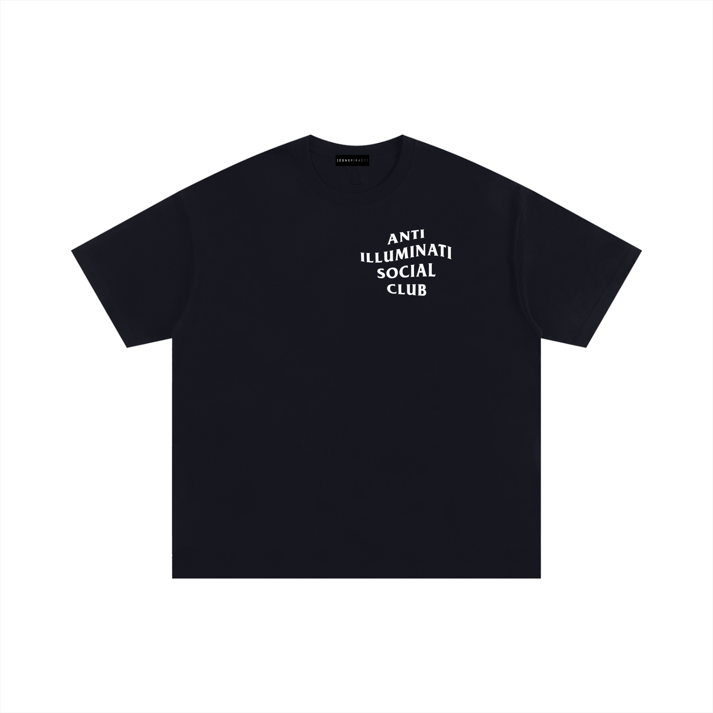 Anti-Illuminati Unisex Oversized Cotton T-Shirt
