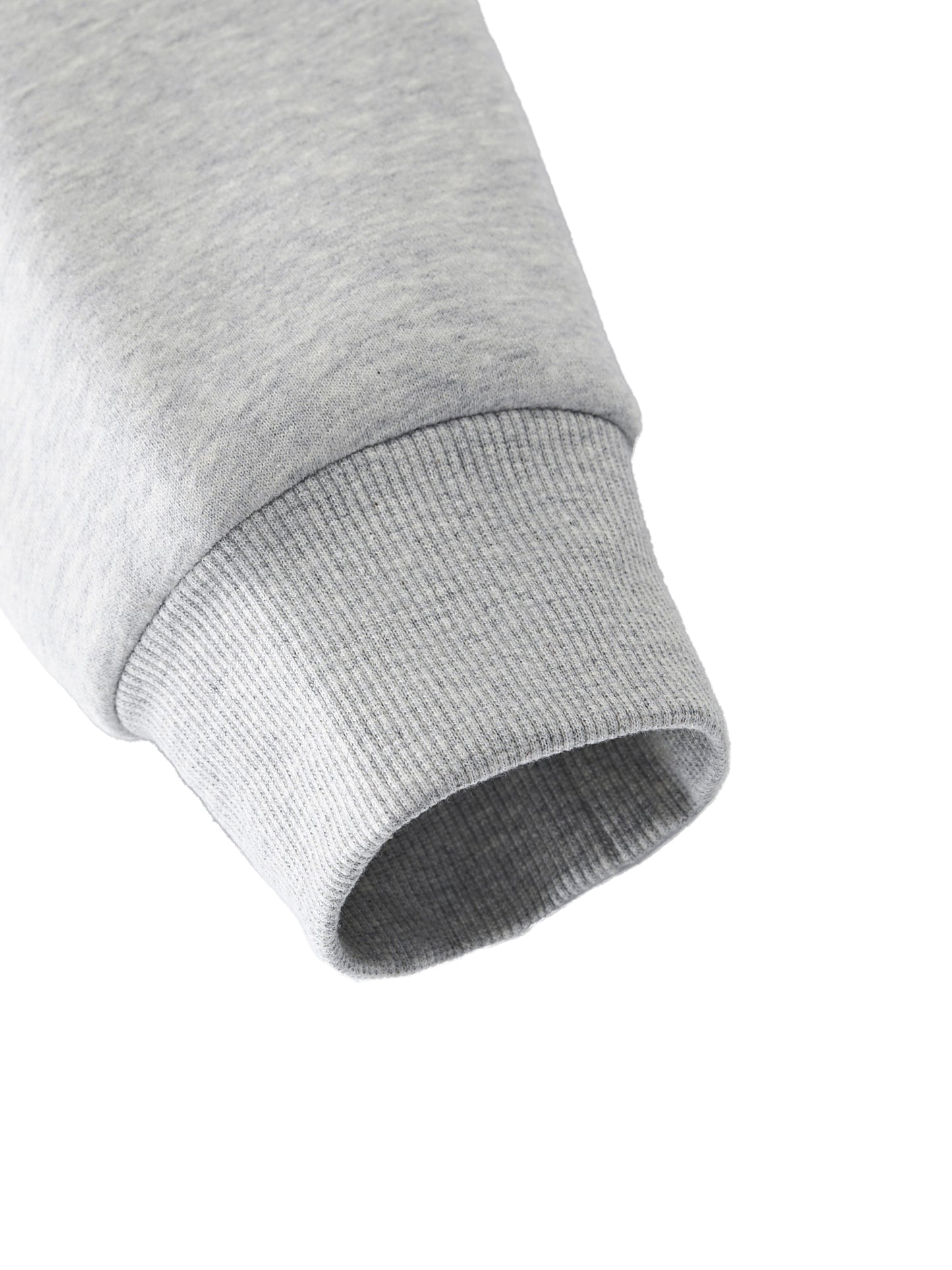 Anti-A.I. Essential Fleece Mock-Neck Crew Sweatshirt