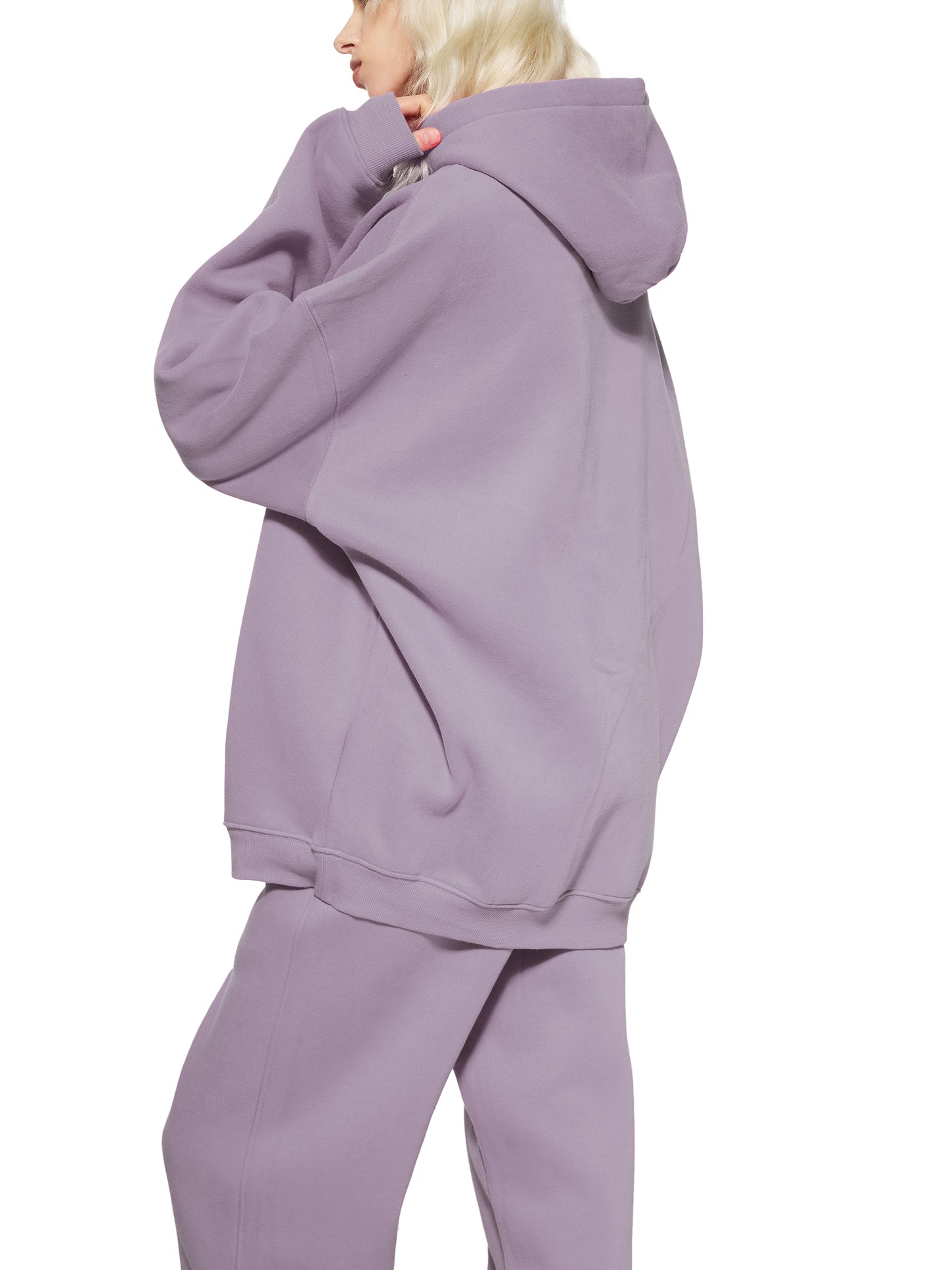 No Eye Oversize Fleeced Hoodie