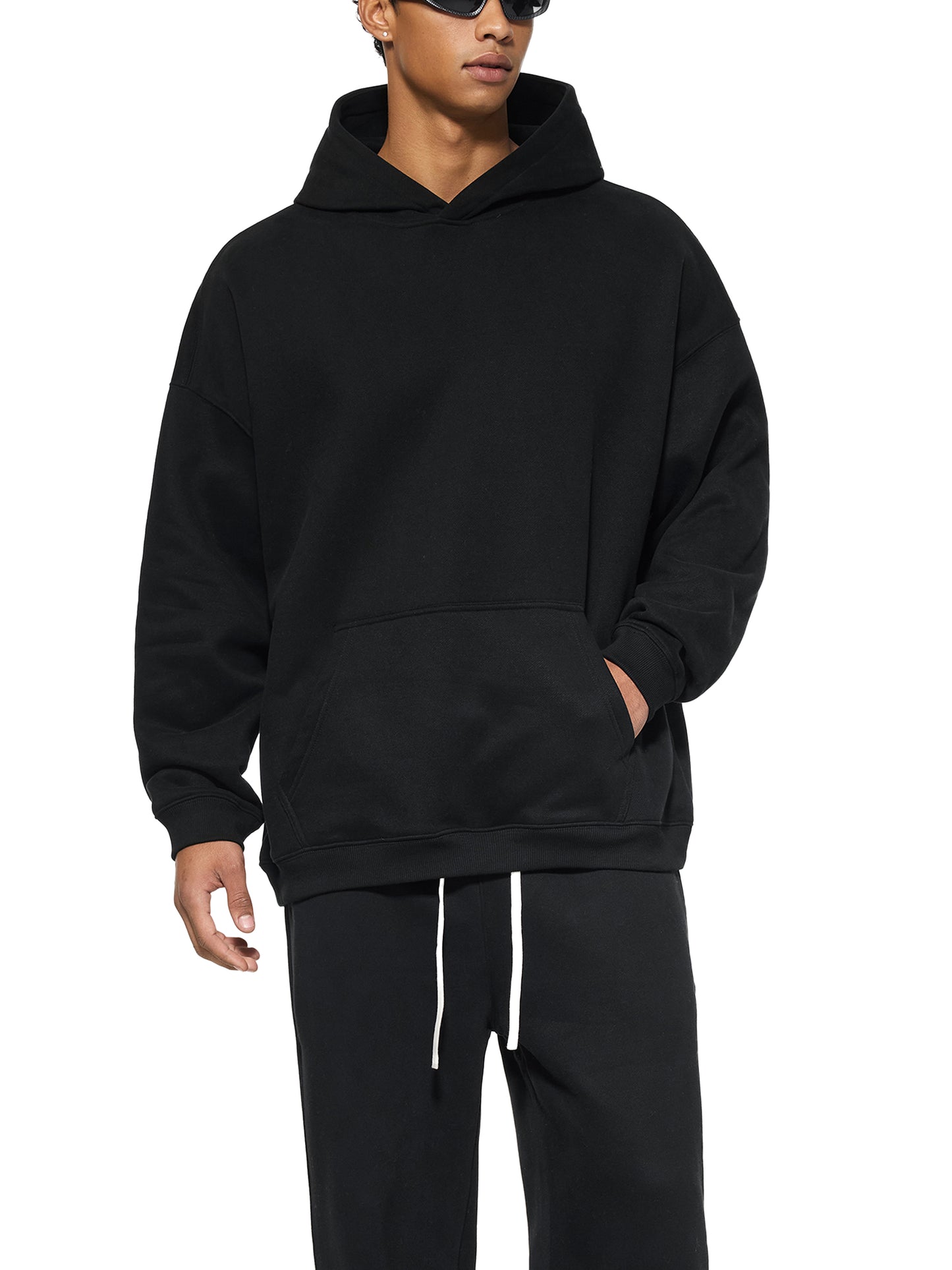 No Eye Oversize Fleeced Hoodie