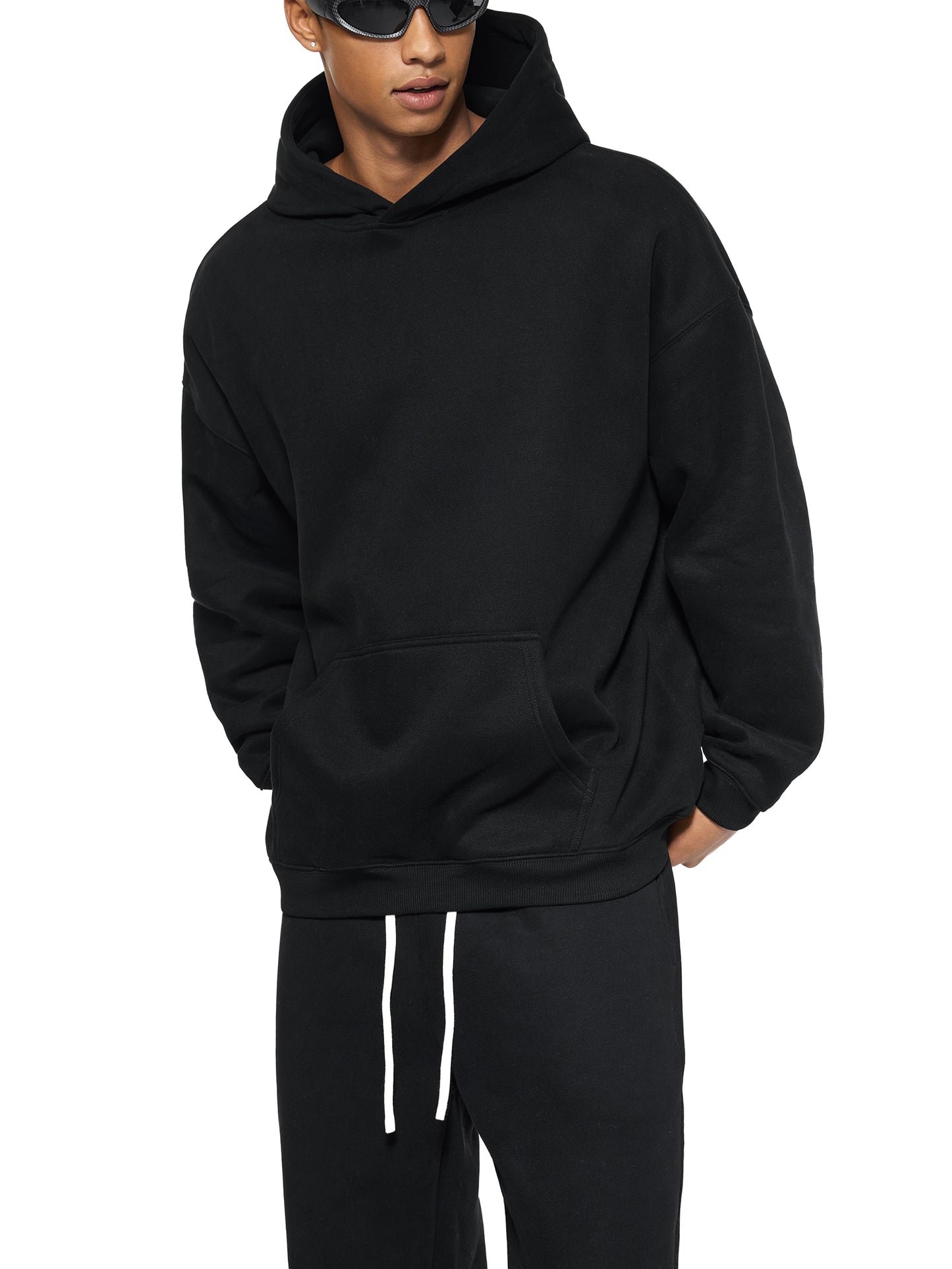 No Eye Oversize Fleeced Hoodie