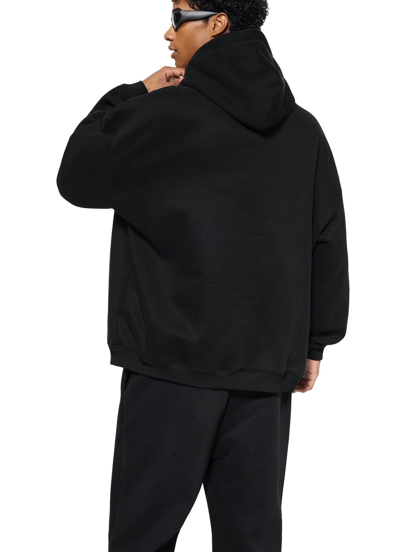 No Eye Oversize Fleeced Hoodie